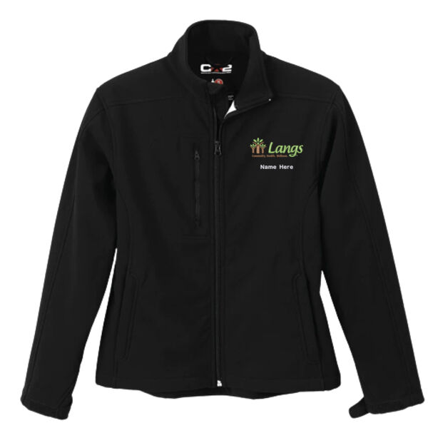 Embroidered Ladies Softshell Jacket (Optional Personalization) Thumbnail