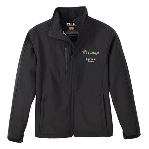 Outreach Team - Embroidered Men's Softshell Jacket Thumbnail