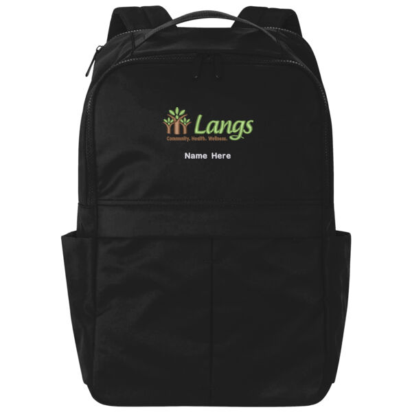 Embroidered Koi Matte Backpack 22L with Optional Personalization Thumbnail