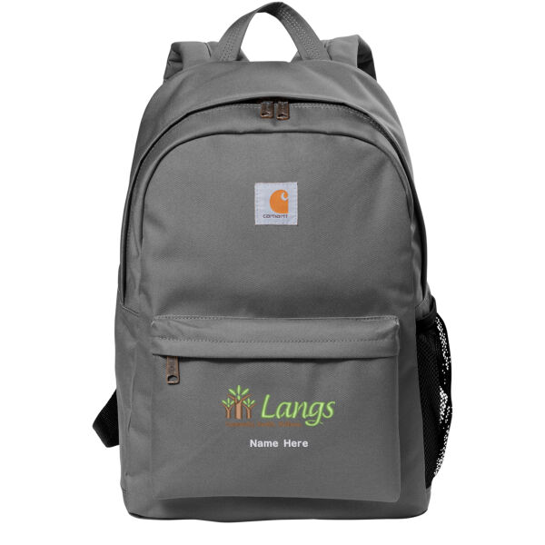 Embroidered Carhartt Canvas Backpack 21 L. with Optional Personalization  Thumbnail